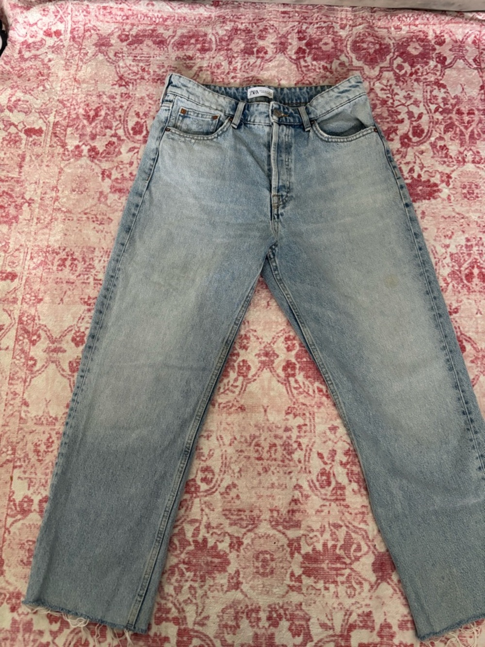 Zara straight leg jeans